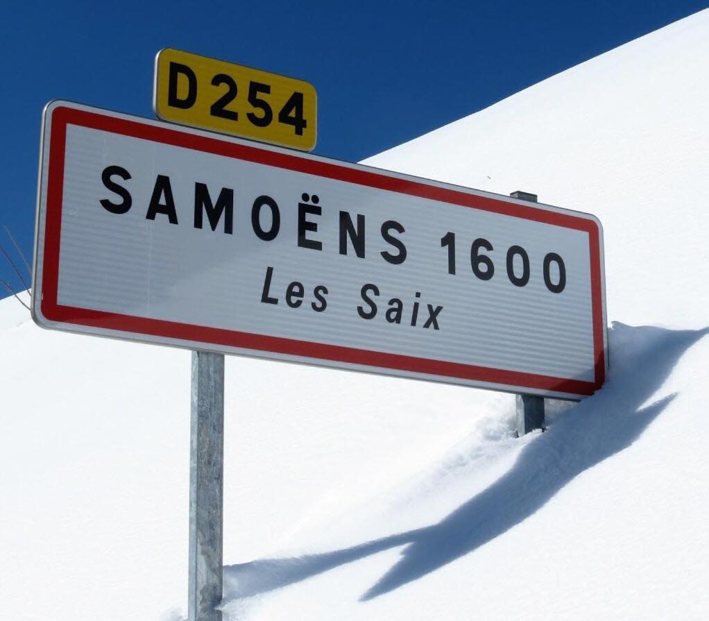 Samoens 1600 Studio Au Pied Des Pistes Exteriér fotografie